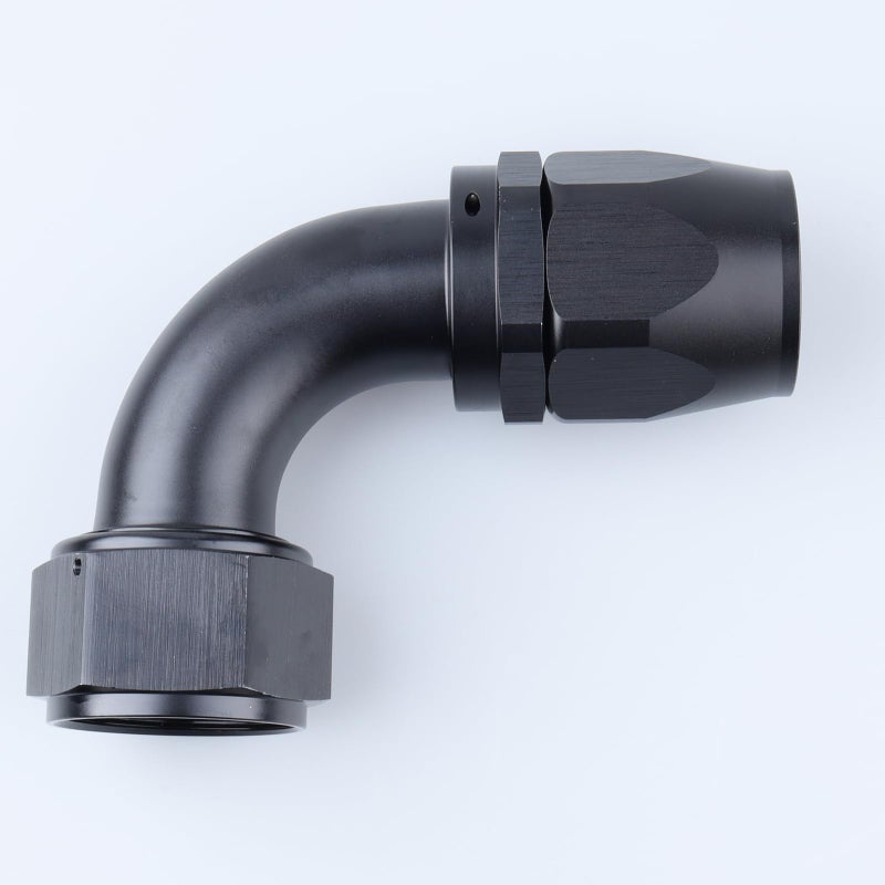 AC PERFORMANCE -20 AN 90 Degree Swivel Hose End Fitting Tight Radius Aluminum Black - Image 4